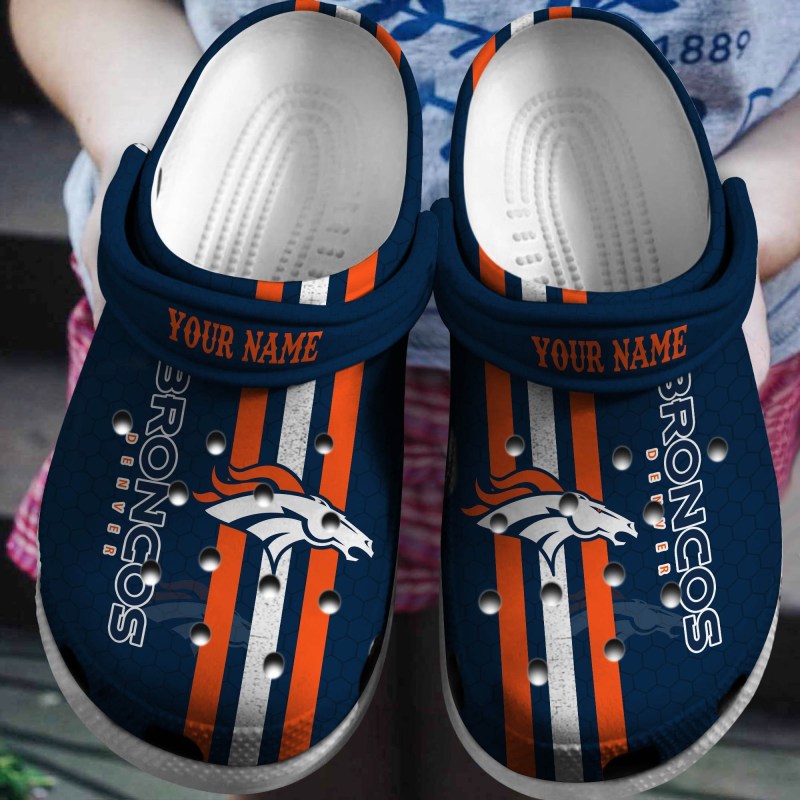 Denver Broncos Clogs Shoes