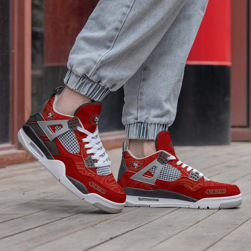 San Francisco 49ers AJ4 Sneaker