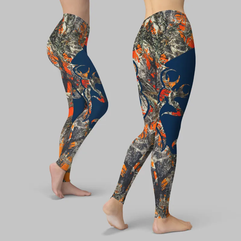 Denver Broncos Leggings and Hoodie Outfit