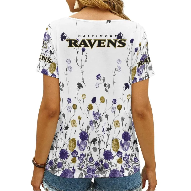 Baltimore Ravens V-neck T-shirt