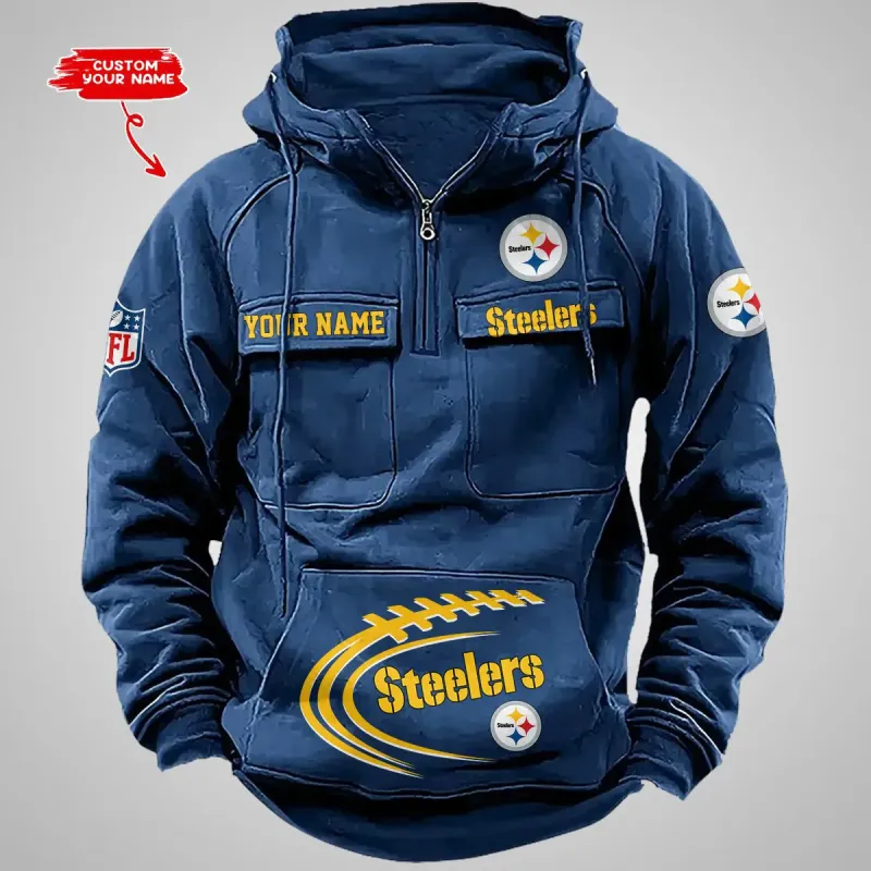 Pittsburgh Steelers Hoodie Front View