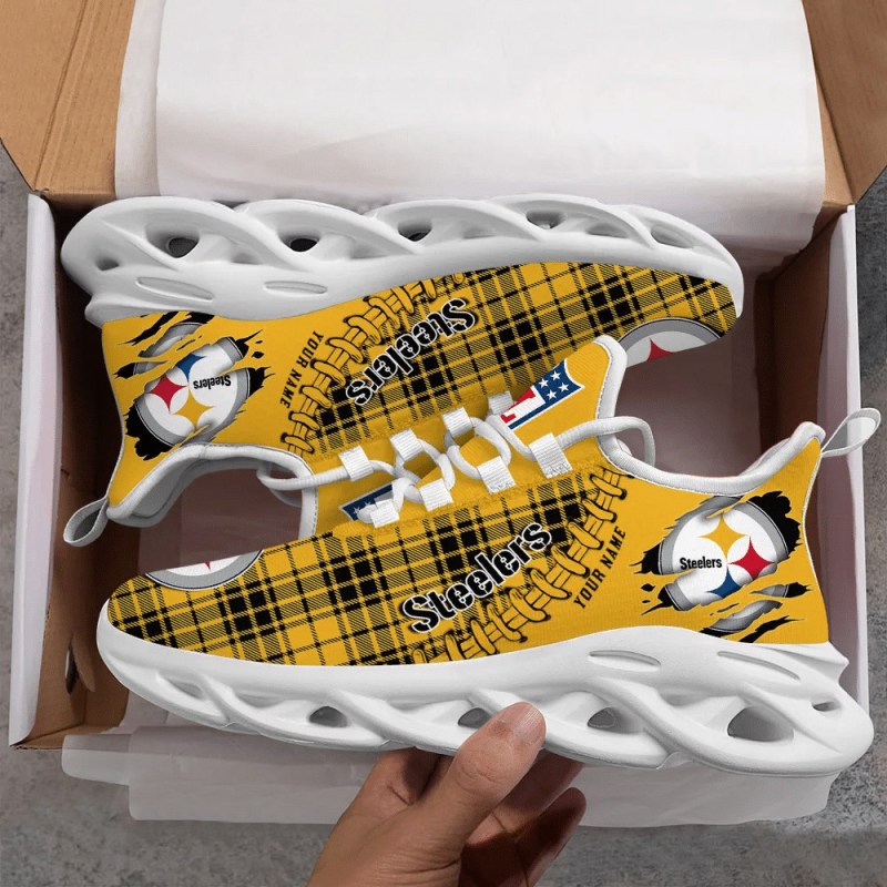 Pittsburgh Steelers Yezy Sneakers 1