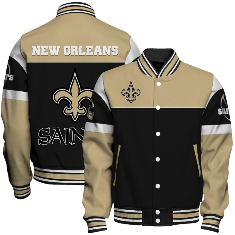 New Orleans Saints Varsity Jacket