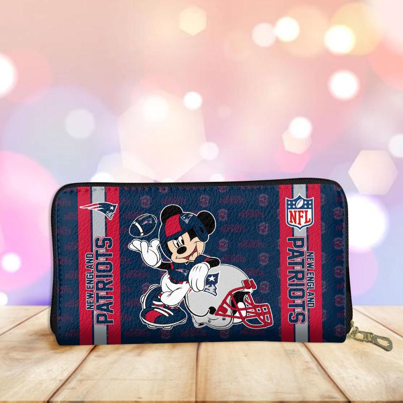 New England Patriots Wallet Mockup 3