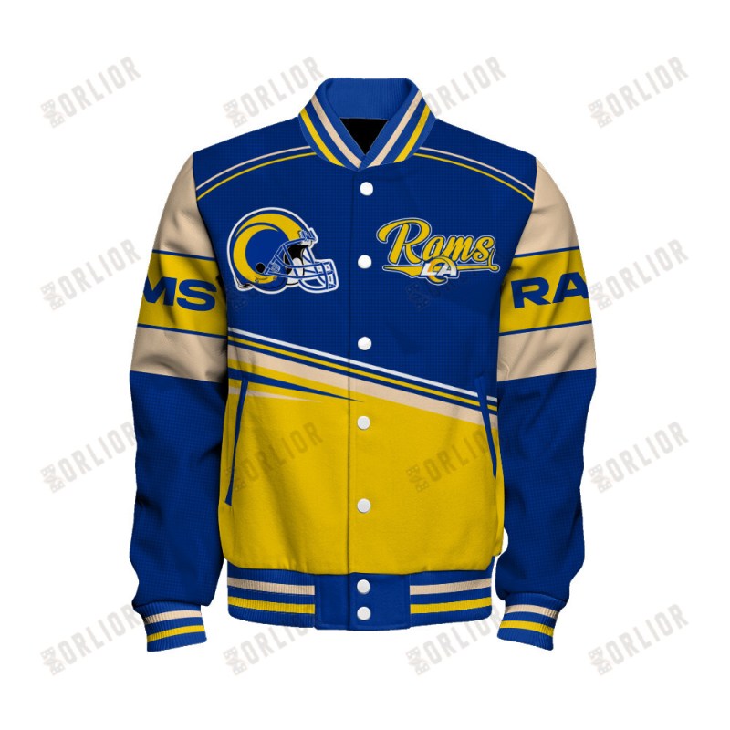 Los Angeles Rams Varsity Jacket Image 2