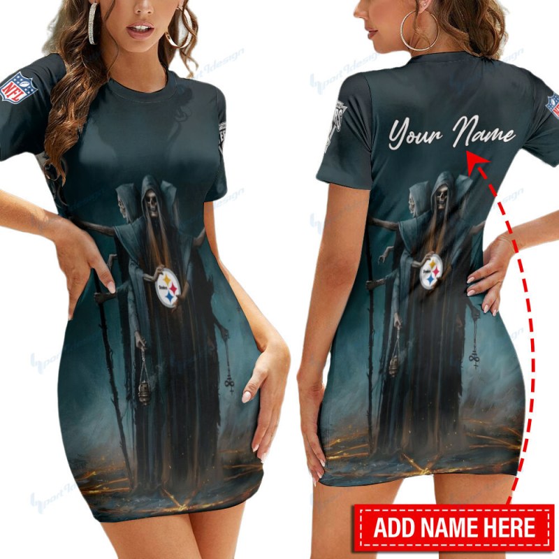 Pittsburgh Steelers Personalized Dress