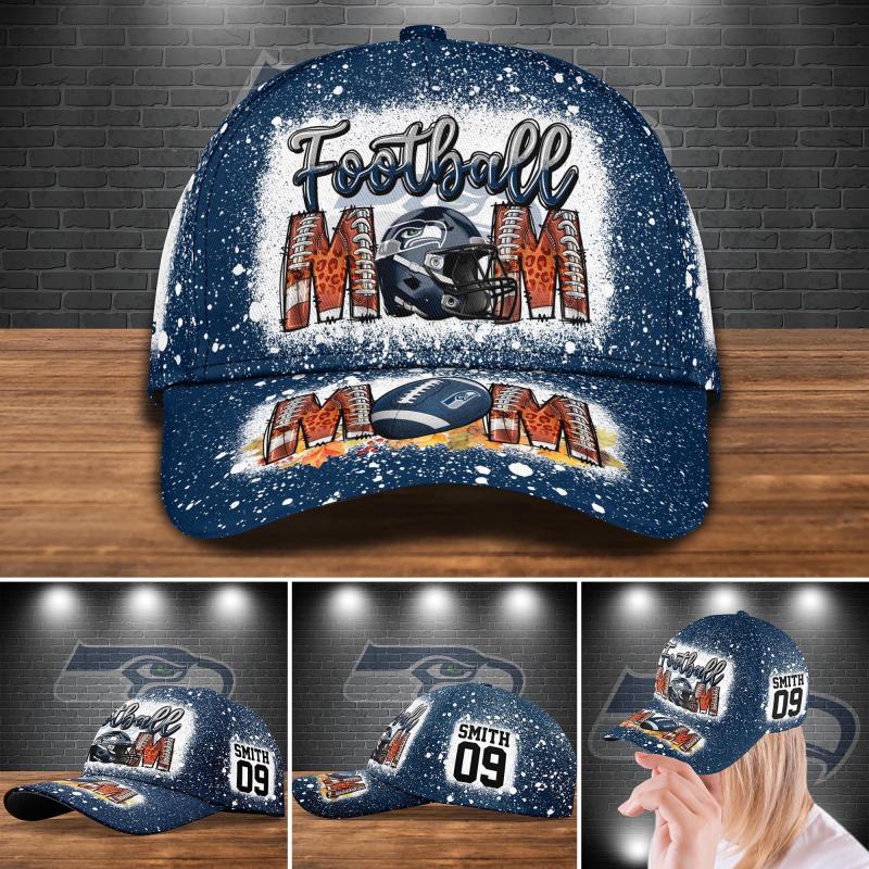 Seattle Seahawks Personalized Classic Cap
