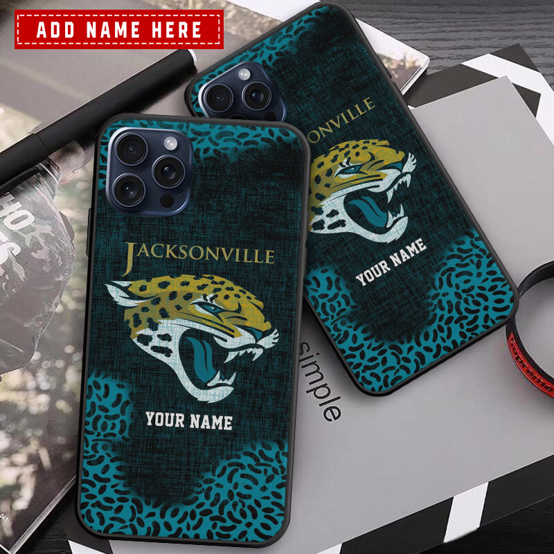 Jacksonville Jaguars Personalized Phone Case