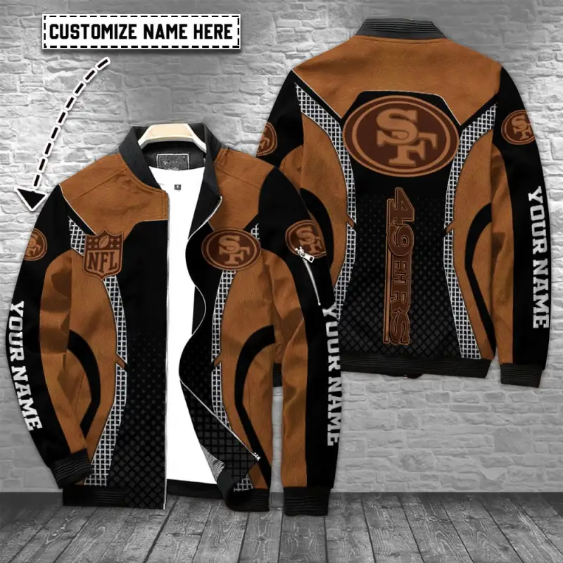 San Francisco 49ers Personalized Bomber Jacket