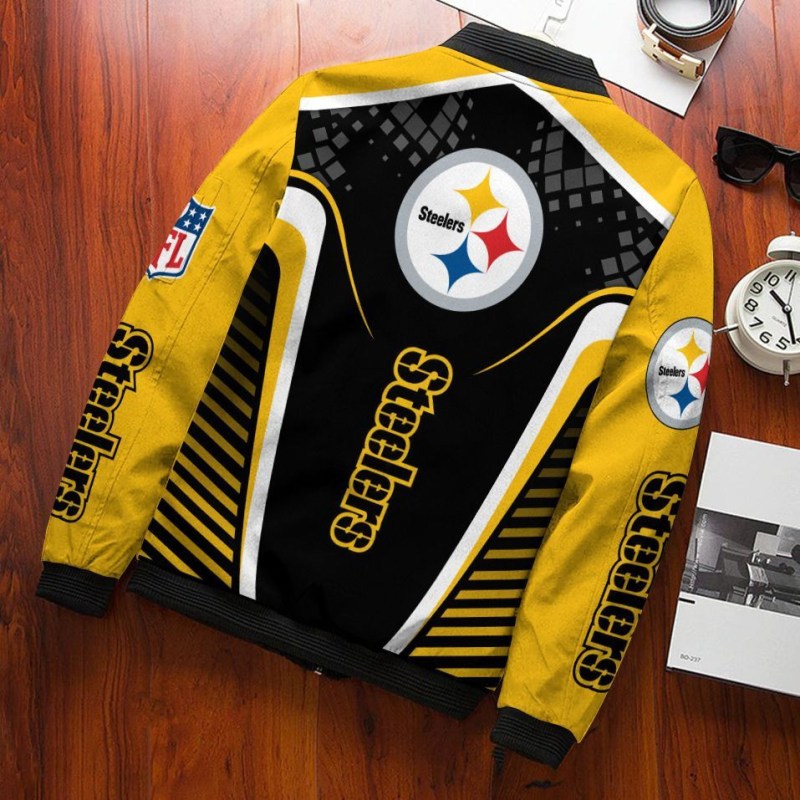 Stylish Pittsburgh Steelers Bomber Jacket