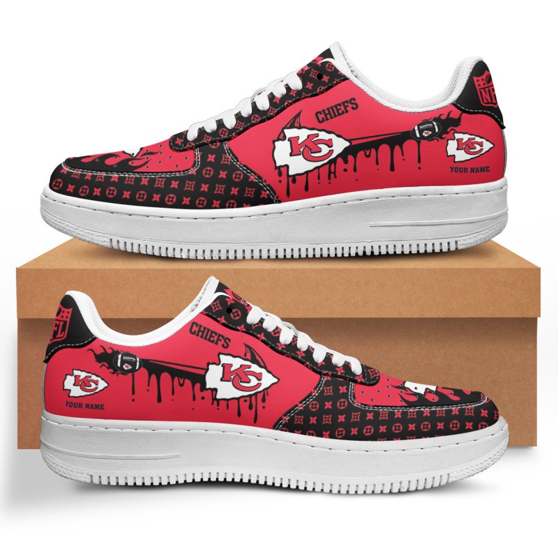 Kansas City Chiefs AF1 Shoes