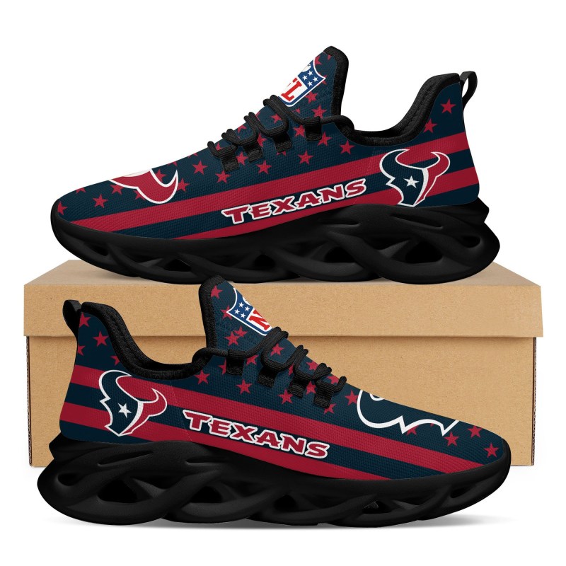Houston Texans Yezy Running Sneakers Detail