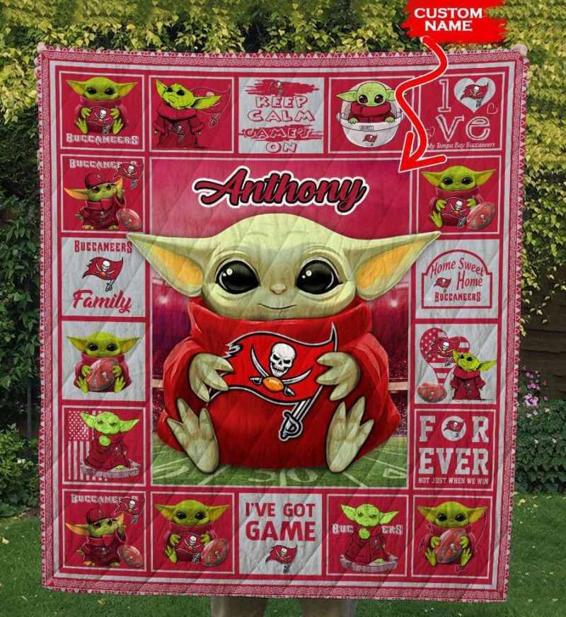 Tampa Bay Buccaneers Premium Quilt Design 2