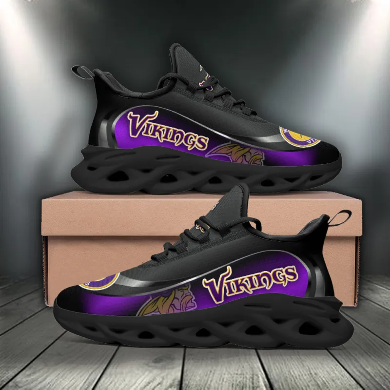 Minnesota Vikings Yezy Running Sneakers - Image 2