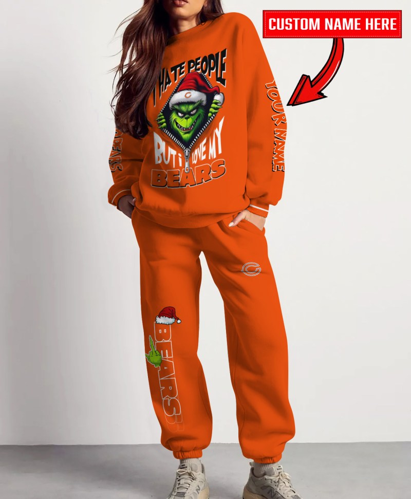 Chicago Bears Sweatshirt & Sweatpants Christmas Collection