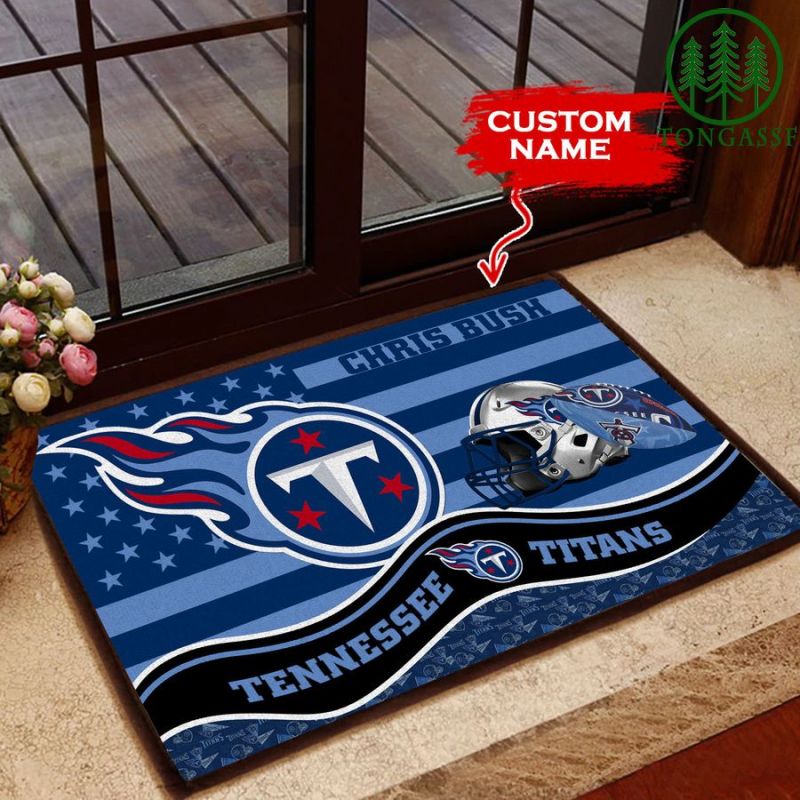 Tennessee Titans Personalized Doormat