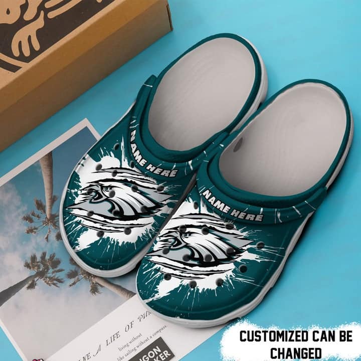 Philadelphia Eagles Personalized Clog Image 1