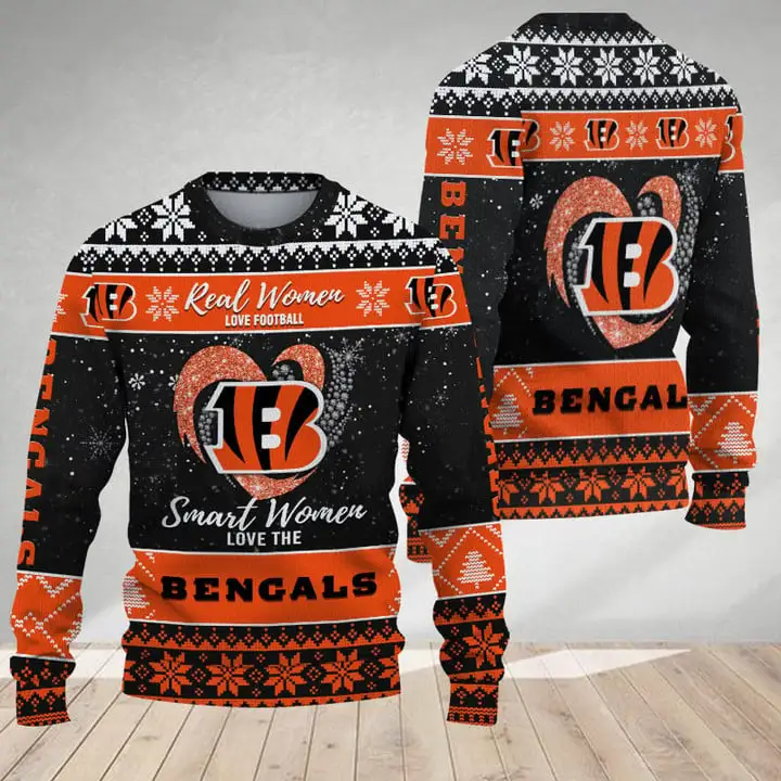 Cincinnati Bengals Woolen Sweater Design