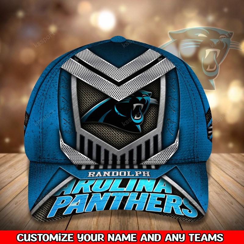 Carolina Panthers Personalized Classic Cap - Front View