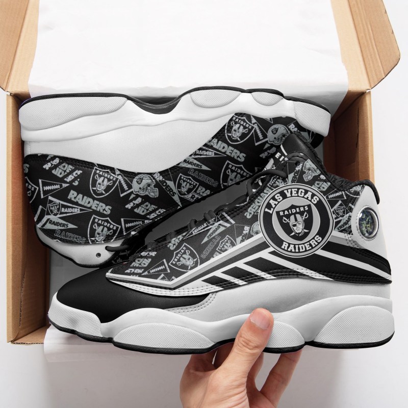 Las Vegas Raiders Air JD13 Sneakers