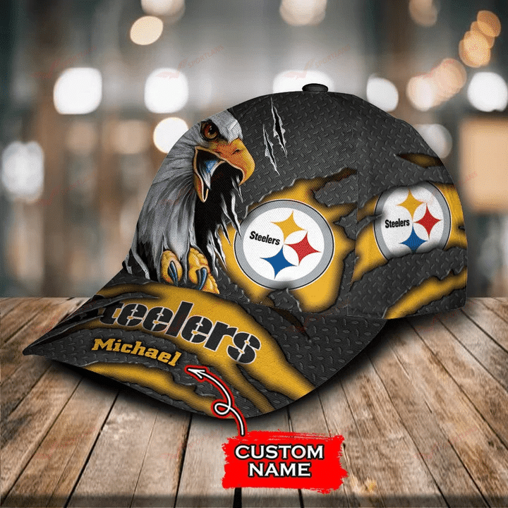 Pittsburgh Steelers Cap Side View