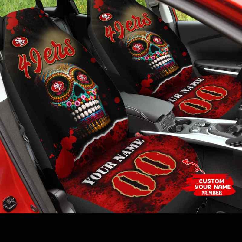 San Francisco 49ers Personalized Car Seat Covers