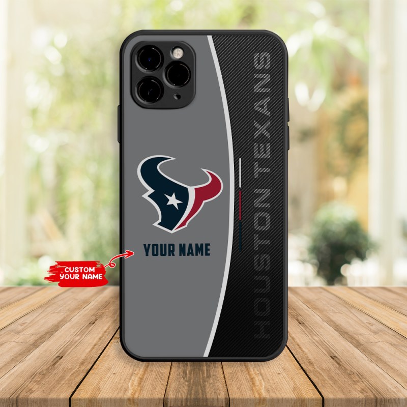 Houston Texans Personalized Phone Case Side View
