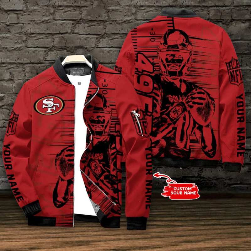 San Francisco 49ers Personalized Bomber Jacket