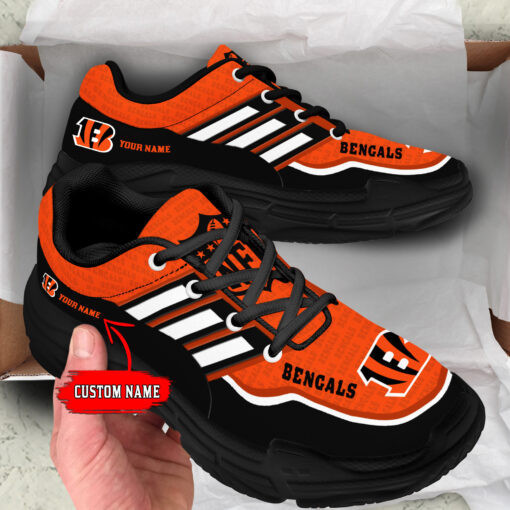 Cincinnati Bengals Personalized Chunky Sneakers