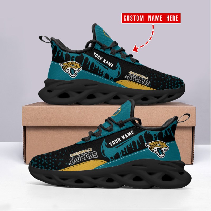 Jacksonville Jaguars Yezy Running Sneakers