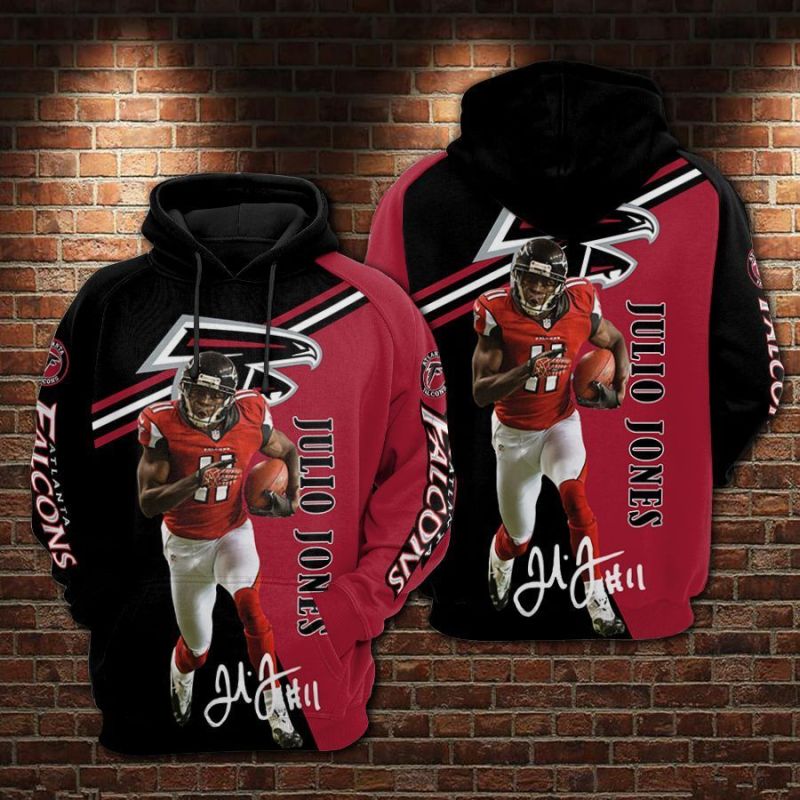 Julio Jones Atlanta Falcons Limited Hoodie 805