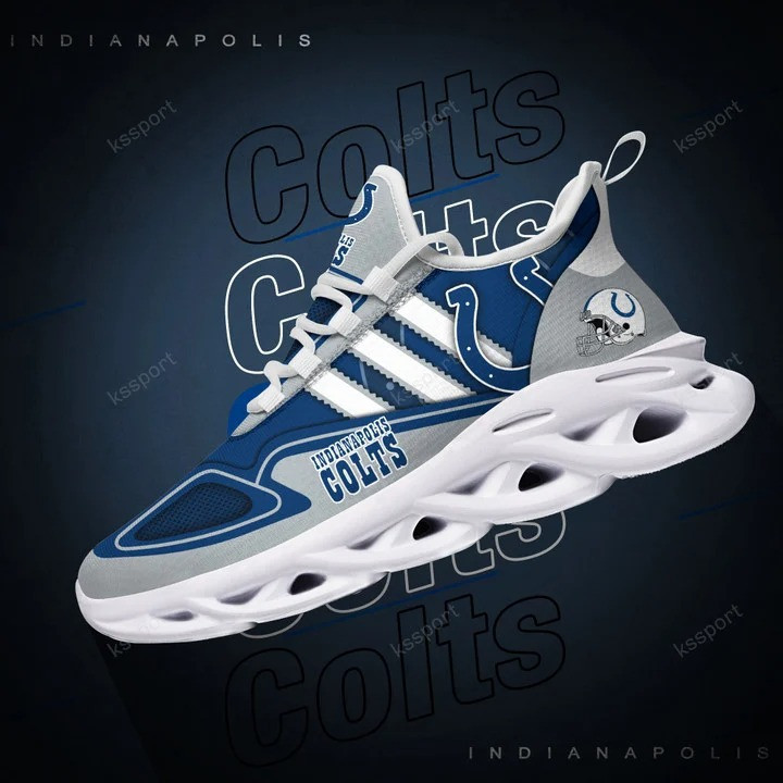 Indianapolis Colts Yezy Running Sneakers