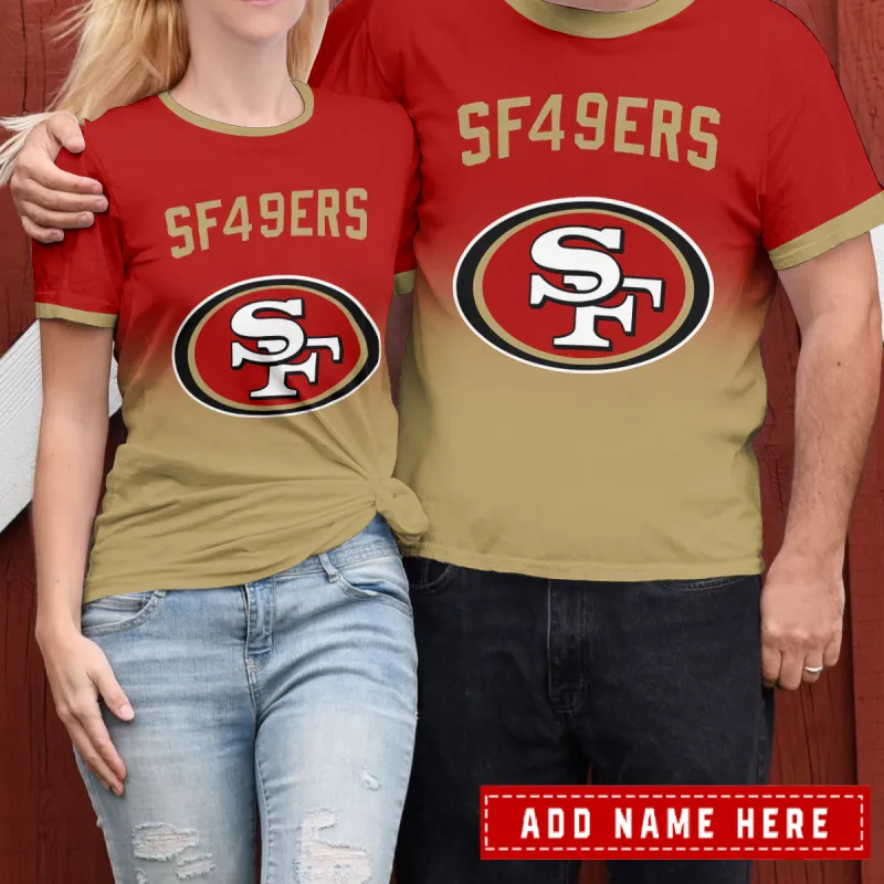 San Francisco 49ers Personalized T-Shirt - Detail