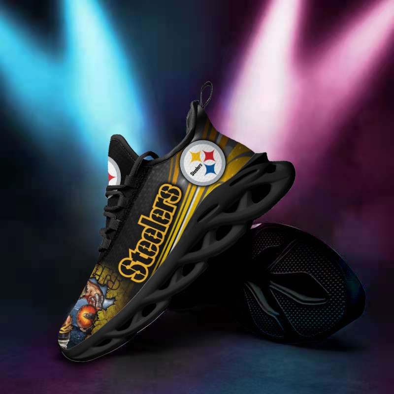 Pittsburgh Steelers Yezy Running Sneakers