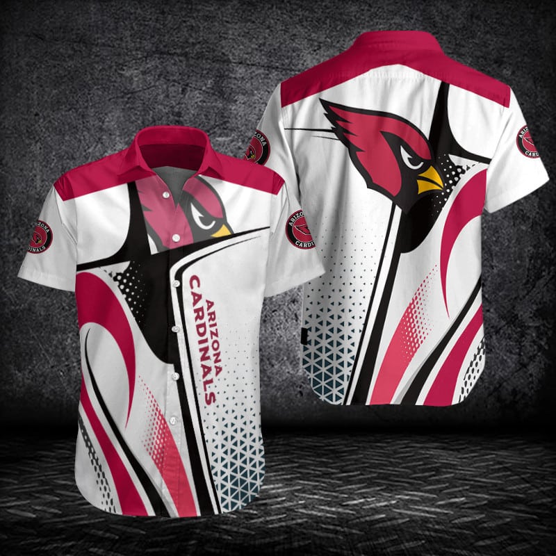 Arizona Cardinals Button Shirts Sizing Chart