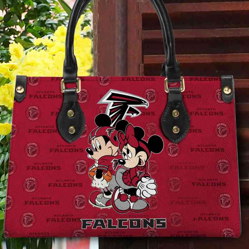Mockup of Atlanta Falcons Hand Bag Second View