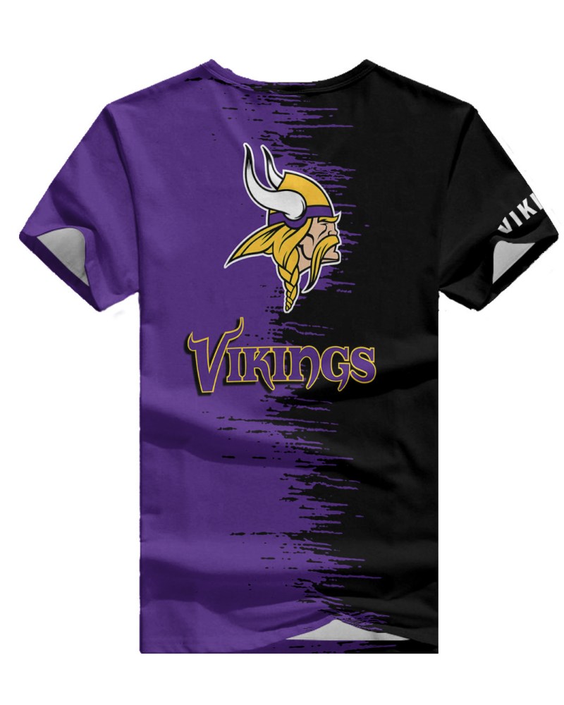 Minnesota Vikings T-shirt Side View