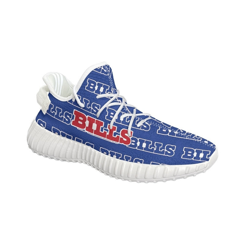 Buffalo Bills Tennis Yeezy Shoes - Back View