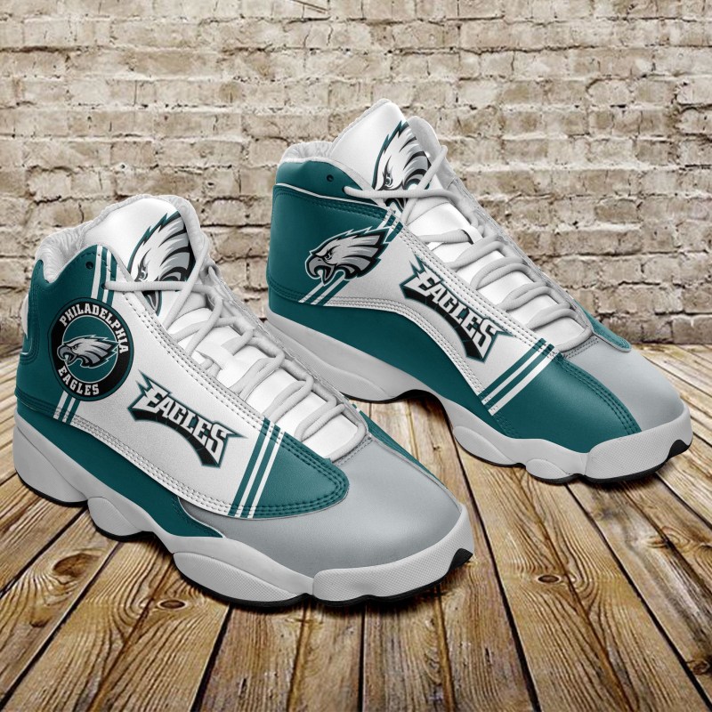 Philadelphia Eagles Air JD13 Sneakers