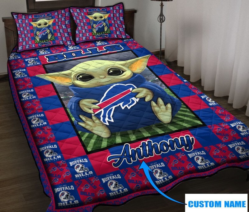 Buffalo Bills Personalized Quilt Set