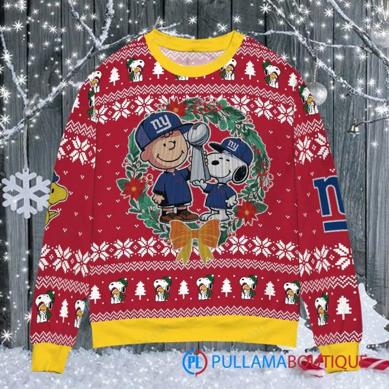 New York Giants Christmas Sweater