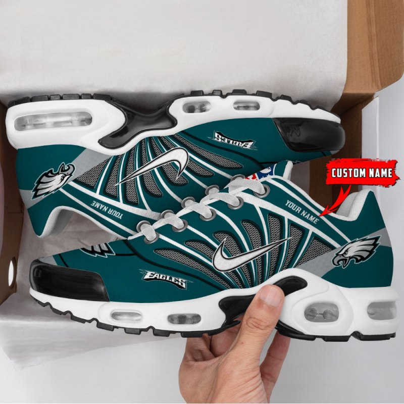 Philadelphia Eagles Sneakers Inside View