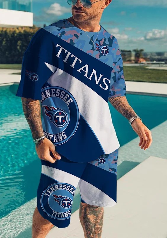 Tennessee Titans T-Shirt and Shorts