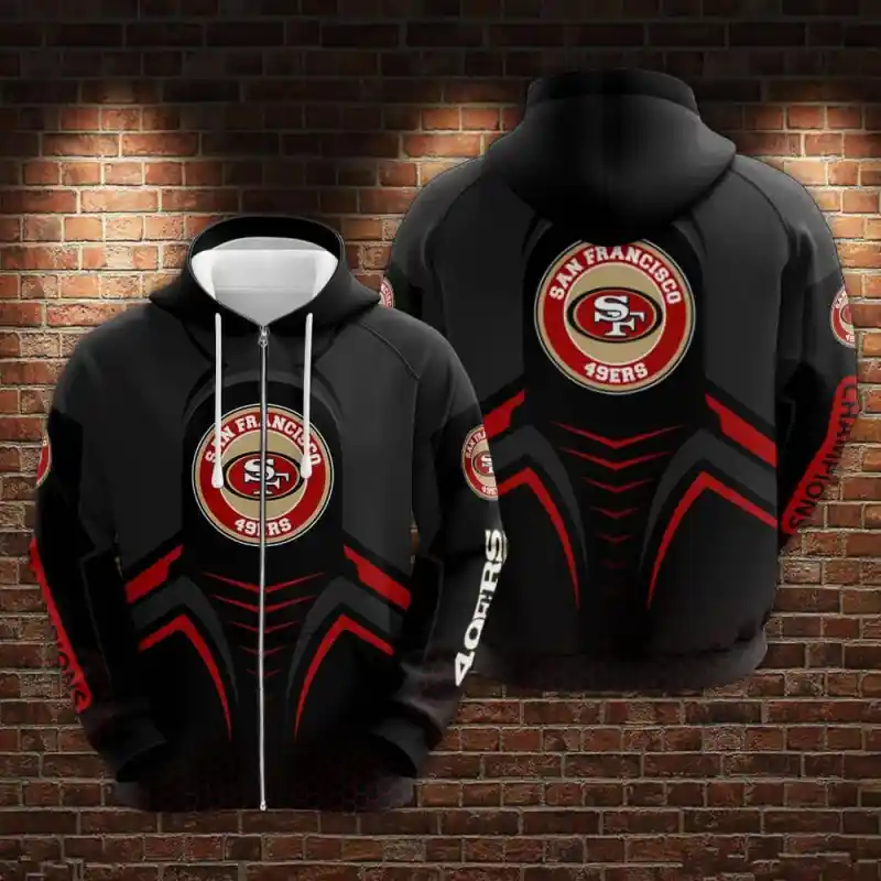 San Francisco 49ers Limited Hoodie - Back View