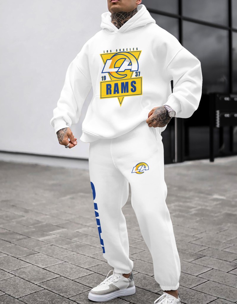 Los Angeles Rams Combo Pullover Hoodie and Sweatpants