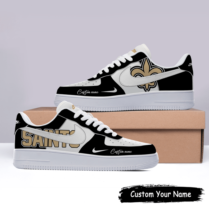 New Orleans Saints Custom Name Shoes