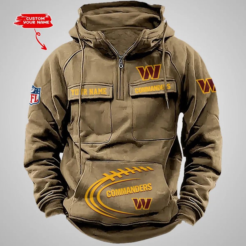 Washington Commanders Hoodie Details