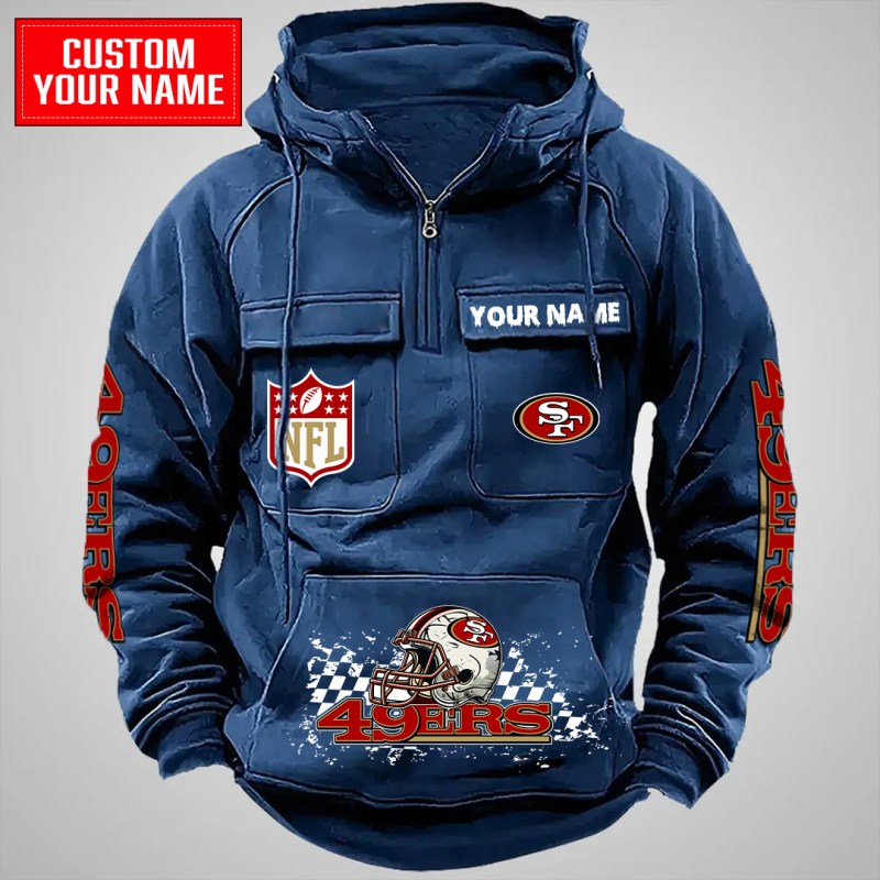San Francisco 49ers Navy Hoodie