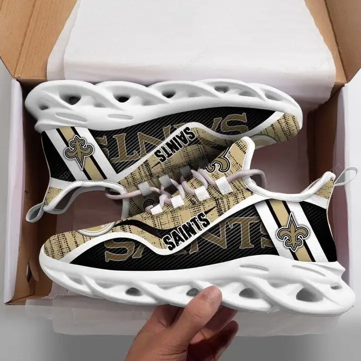 New Orleans Saints Yezy Sneakers Design