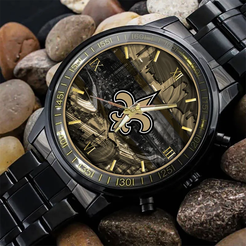 Elegant Watch for New Orleans Saints Fans